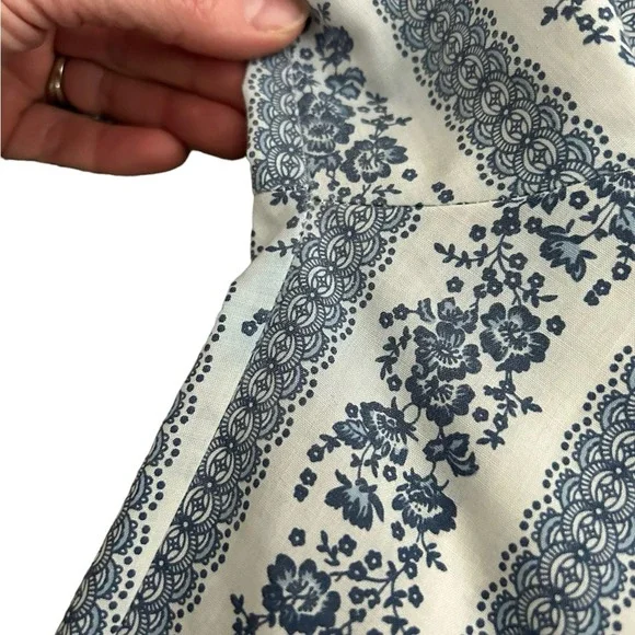 Vintage floral pearl snap shirt 16 1/2-35 - Picture 5 of 8